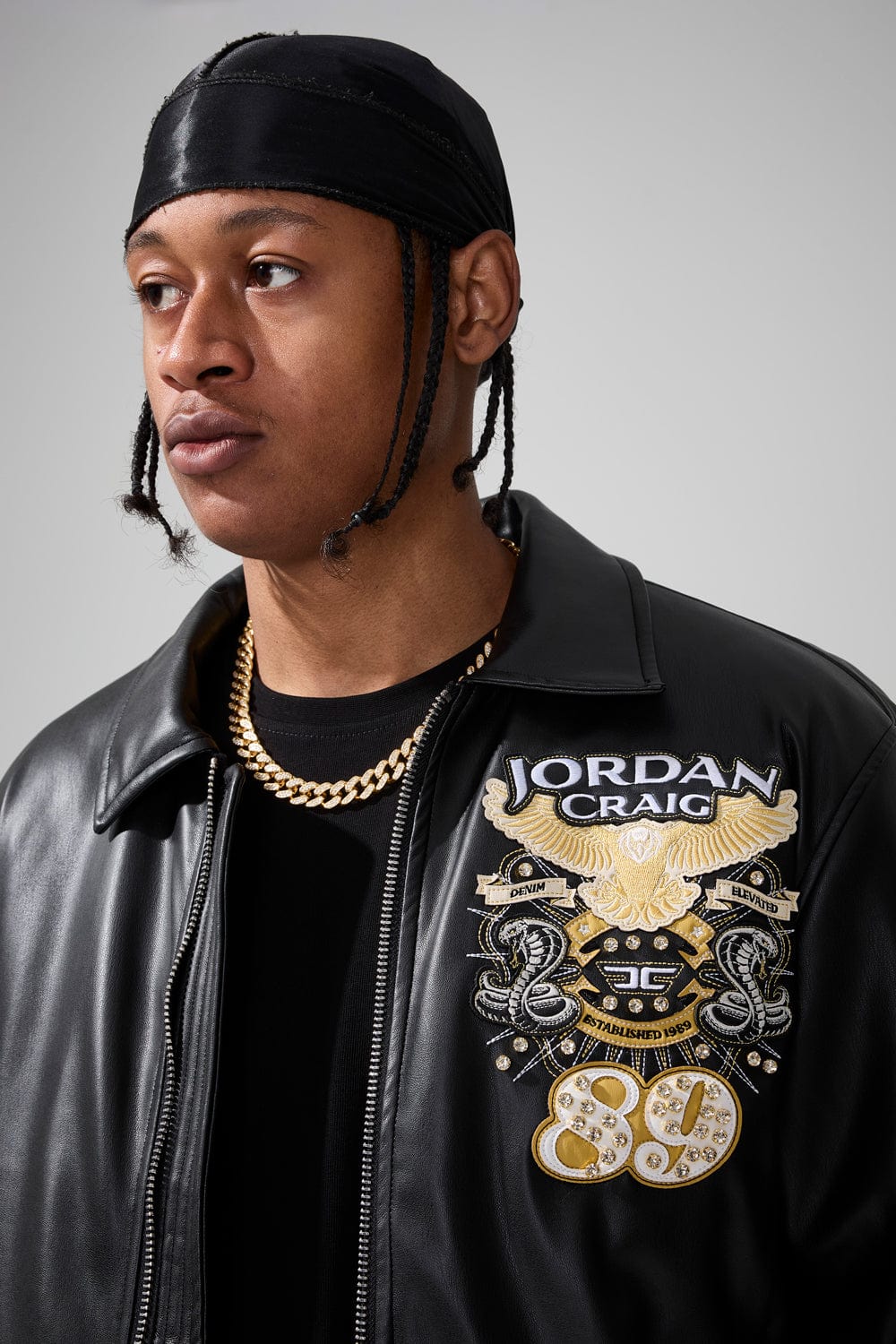 89' Til Infinity Bomber Jacket (Black) - Image 3