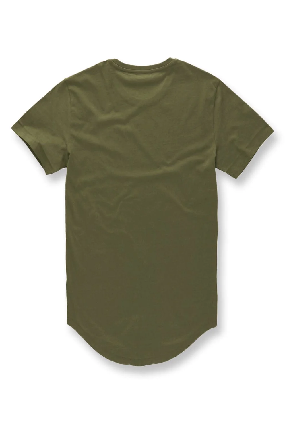 Big Men's Scallop T-Shirt (Army Green) - Image 2