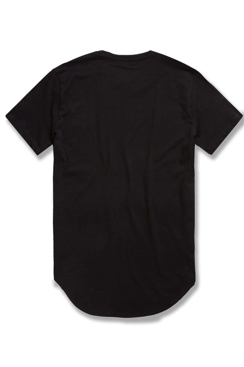 Big Men's Scallop T-Shirt (Black) - Image 2