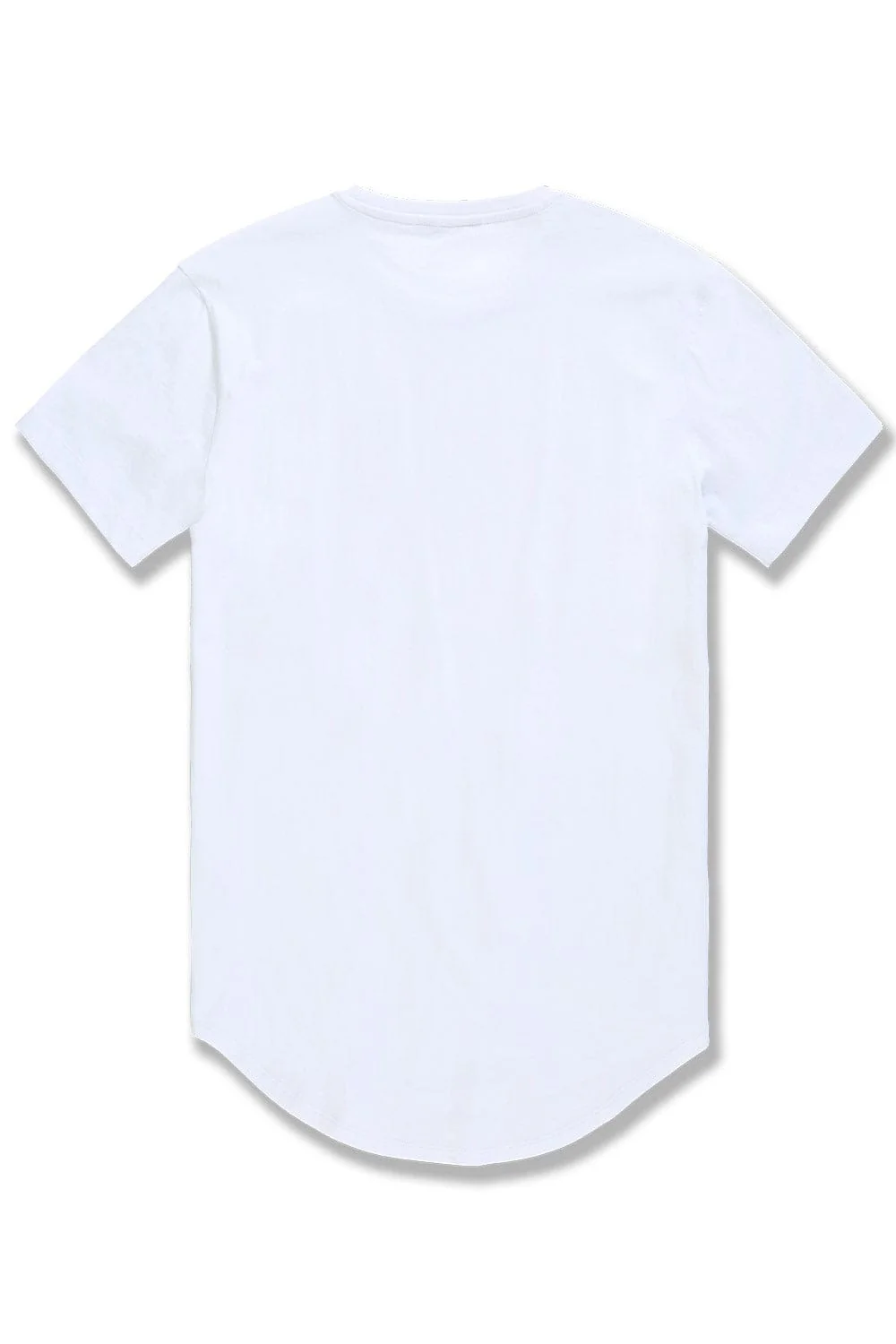 Big Men's Scallop T-Shirt (White) - Image 2