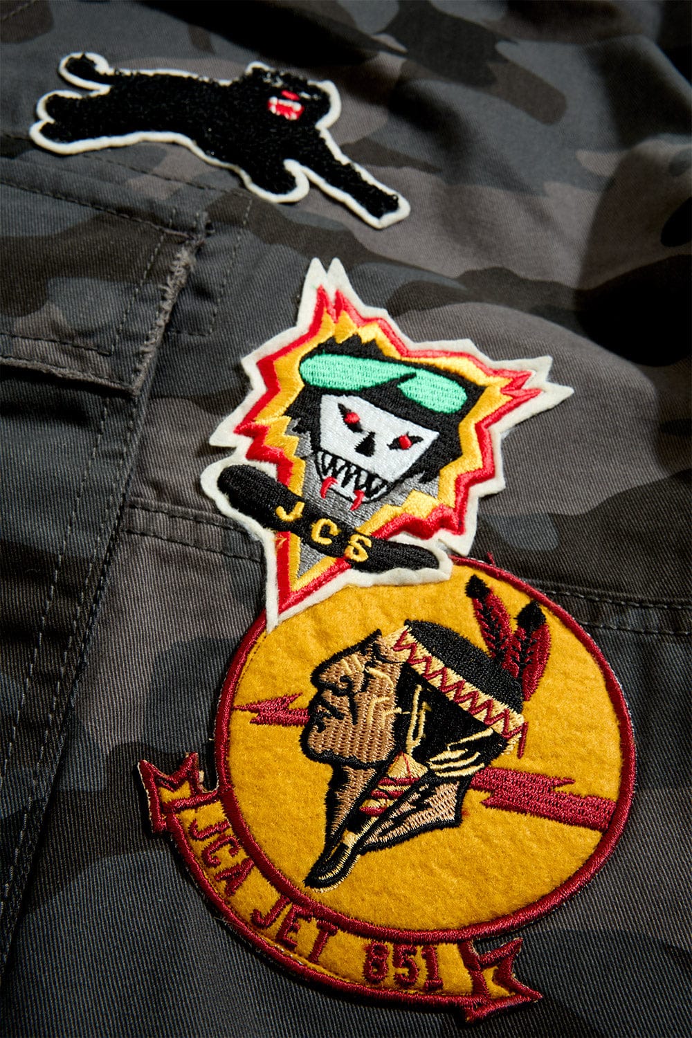 Big Men's War Angel Cargo Shorts - Image 6