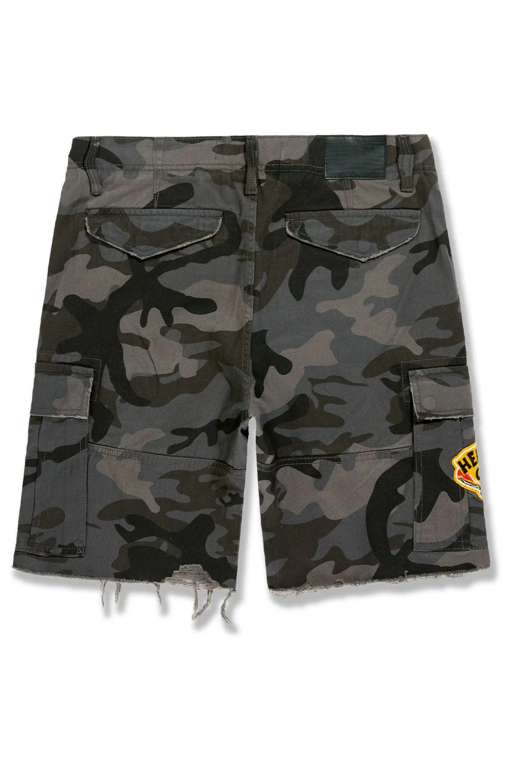 Big Men's War Angel Cargo Shorts - Image 8