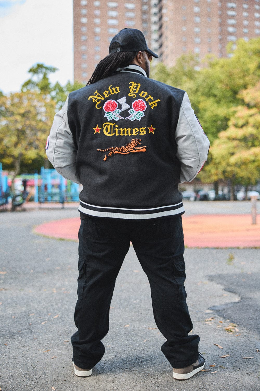 Big Men's Xavier OG Cargo Pants (Black) - Image 3