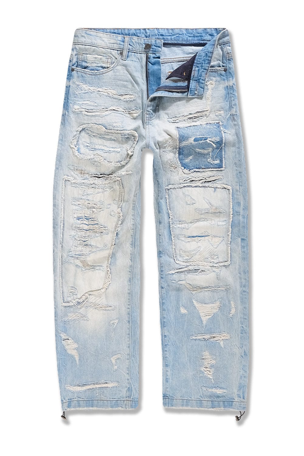 Wide Leg Fit - Reconstructed Denim (Arctic Wash) - Brian Collection - Image 2