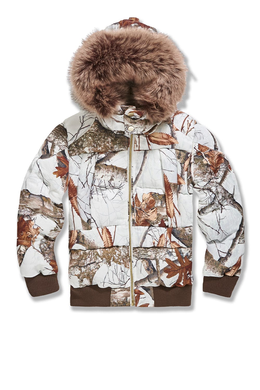 Kids Cross Bay Bomber Jacket (Snow Camo) - Image 5