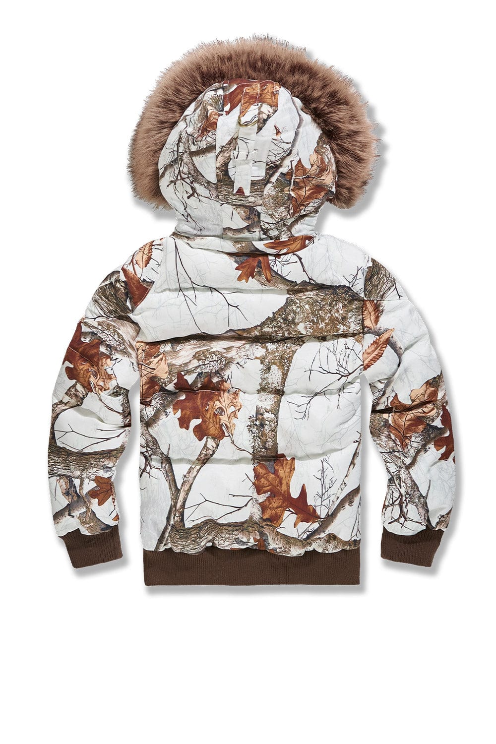Kids Cross Bay Bomber Jacket (Snow Camo) - Image 6