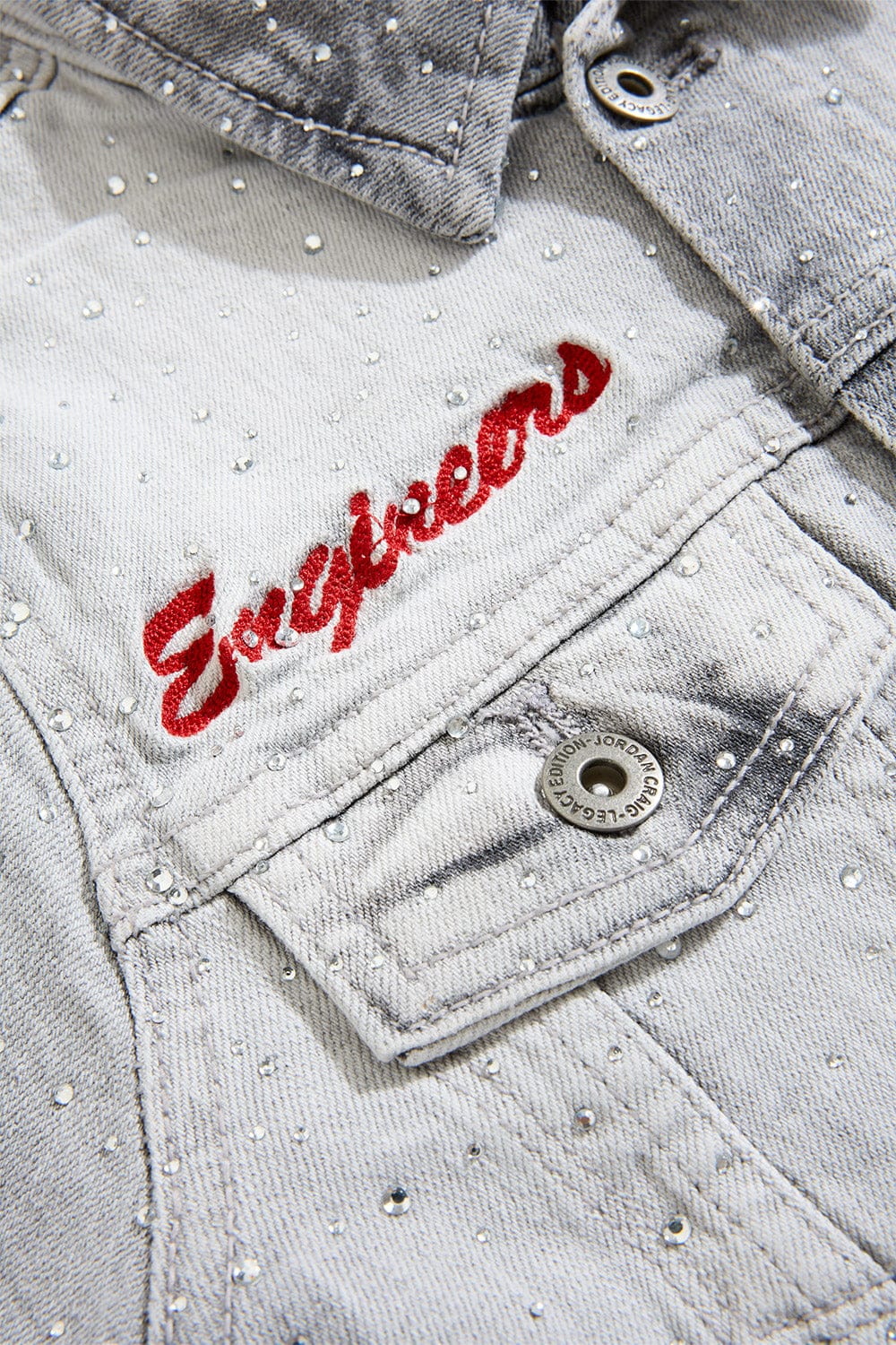 Kids Local Dealer Trucker Jacket (Cement Wash) - Image 3