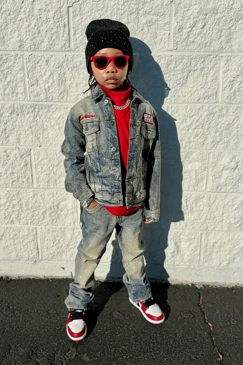 Kids Local Dealer Trucker Jacket (Desert) - Image 7