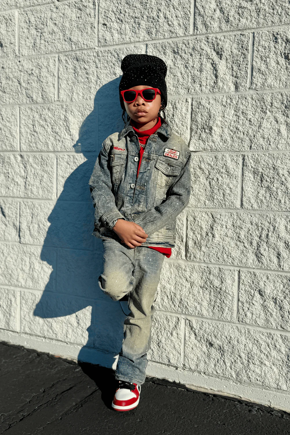 Kids Local Dealer Trucker Jacket (Desert) - Image 8