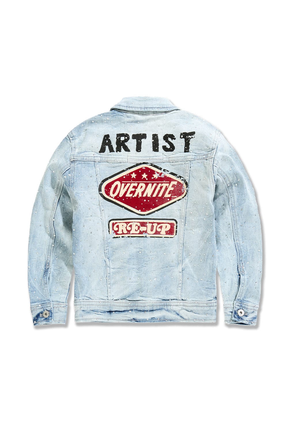 Kids Local Dealer Trucker Jacket (Iced White) - Image 10