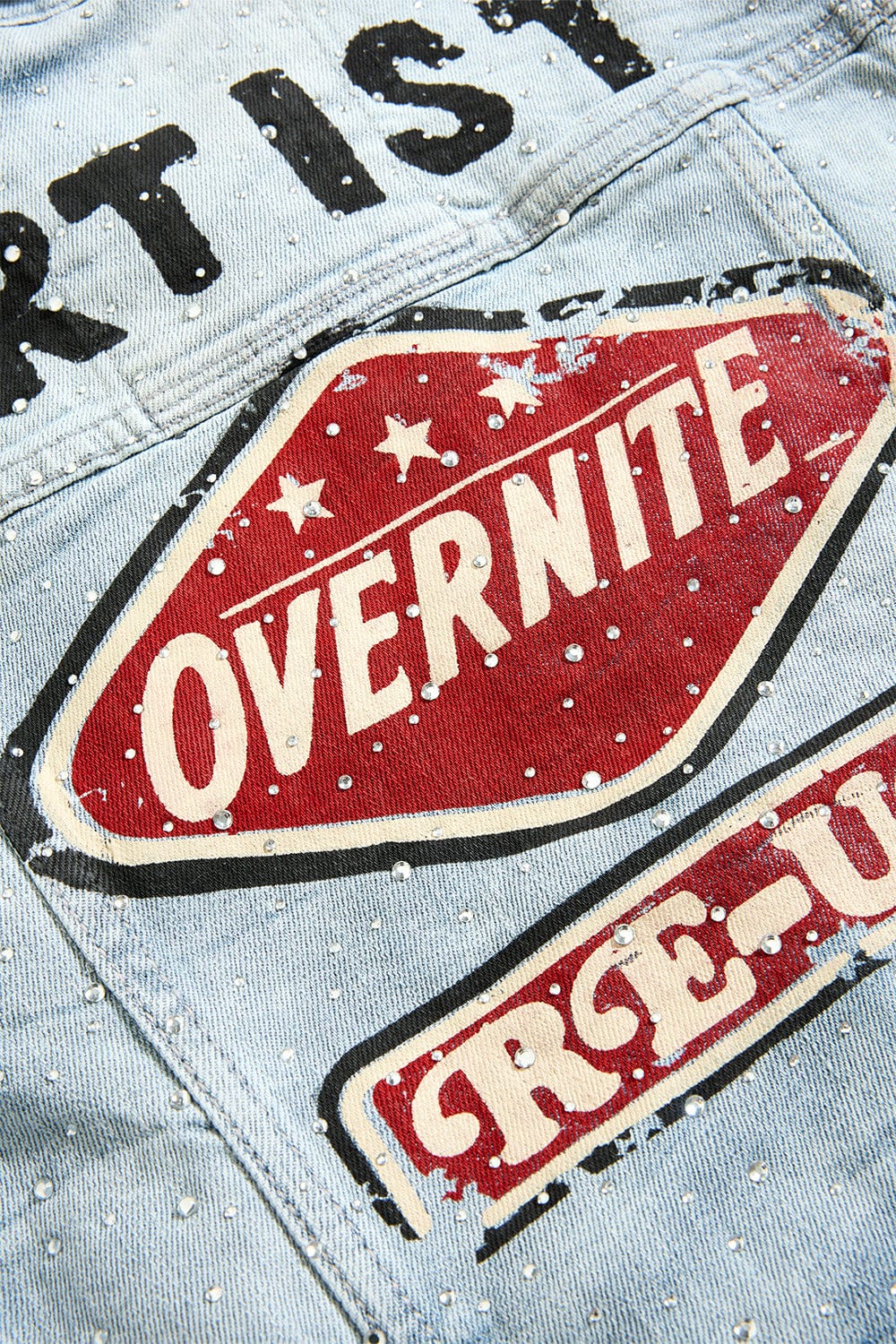 Kids Local Dealer Trucker Jacket (Iced White) - Image 9