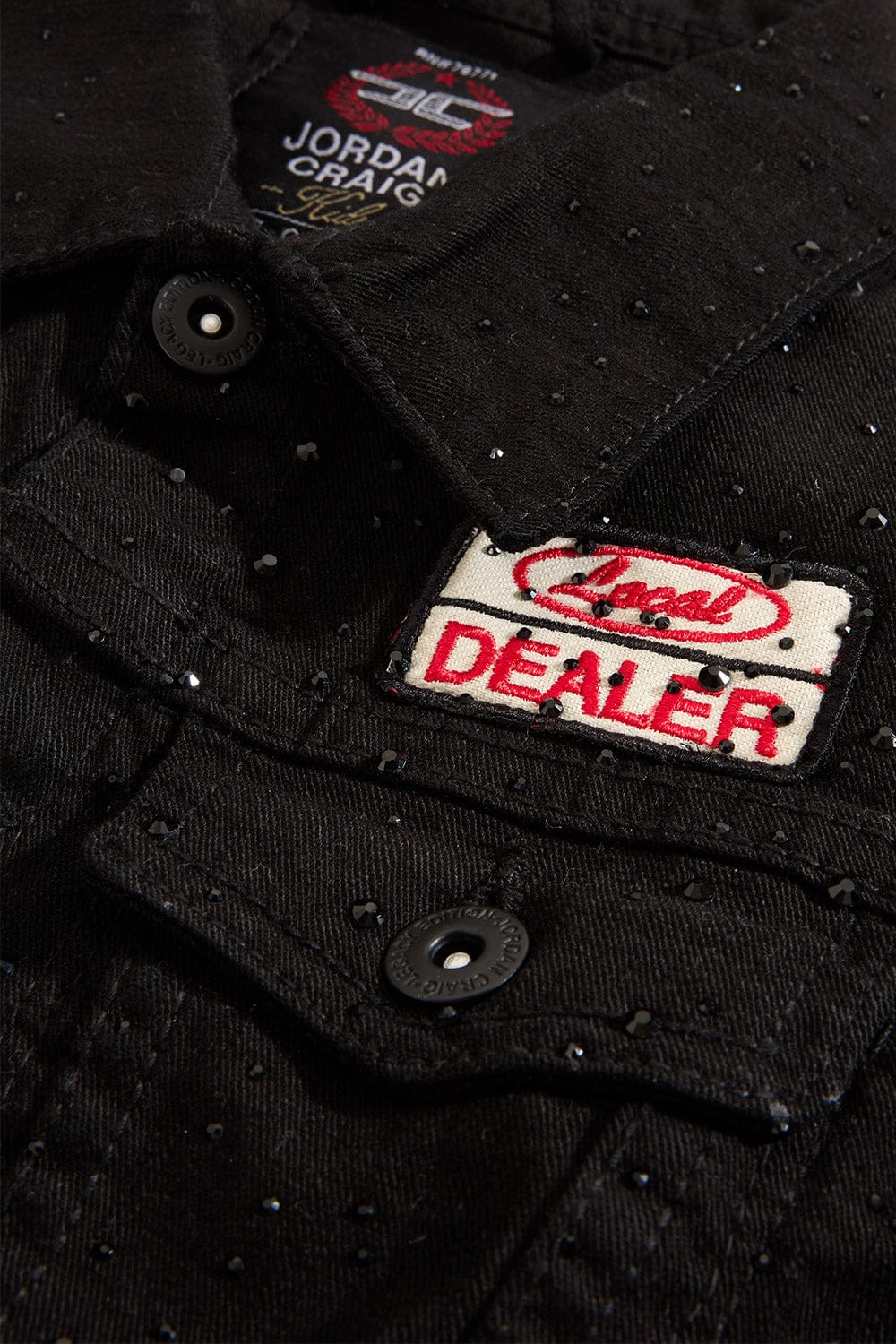 Kids Local Dealer Trucker Jacket (Jet Black) - Image 3