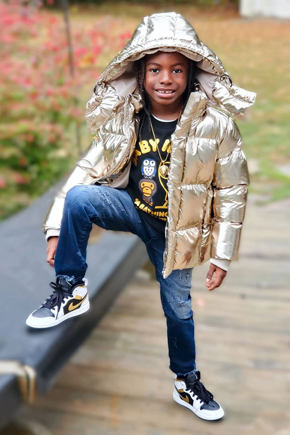 Kids Toronto Bubble Jacket - Image 6