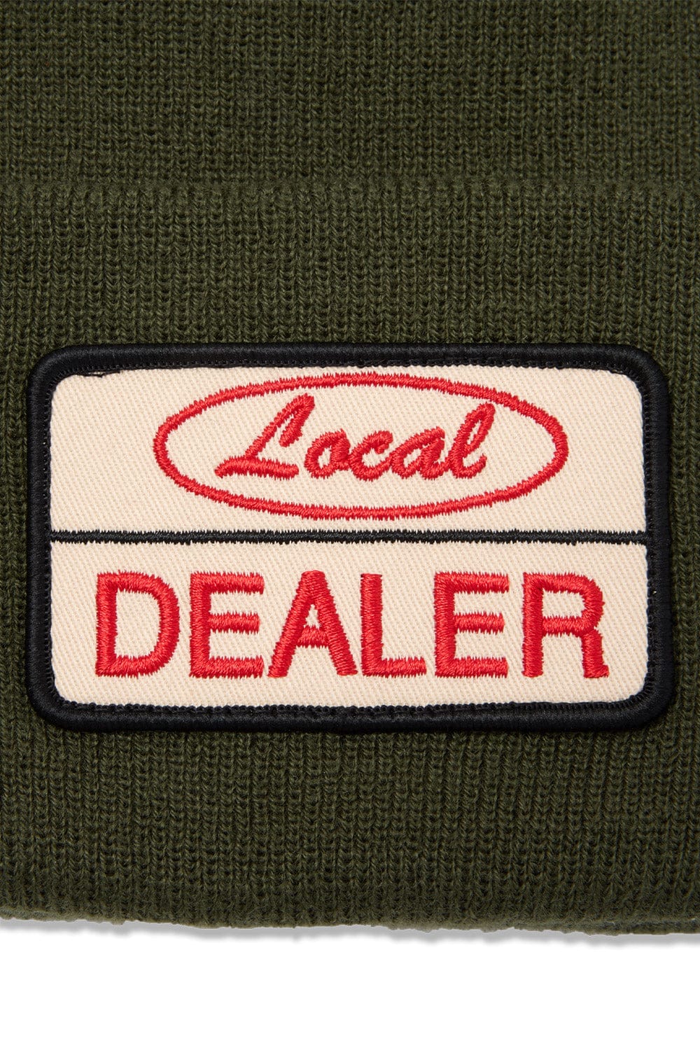 Local Dealer Knit Beanie (Olive) - Image 3