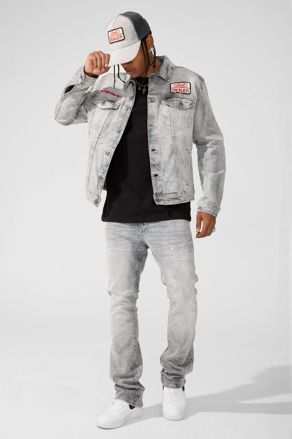 Local Dealer Trucker Jacket (Cement Wash) - Image 4