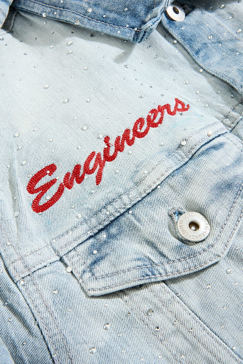 Local Dealer Trucker Jacket (Iced White) - Image 6