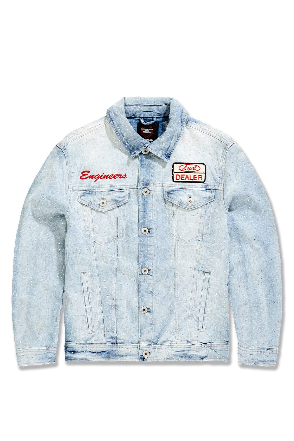 Local Dealer Trucker Jacket (Iced White) - Image 8