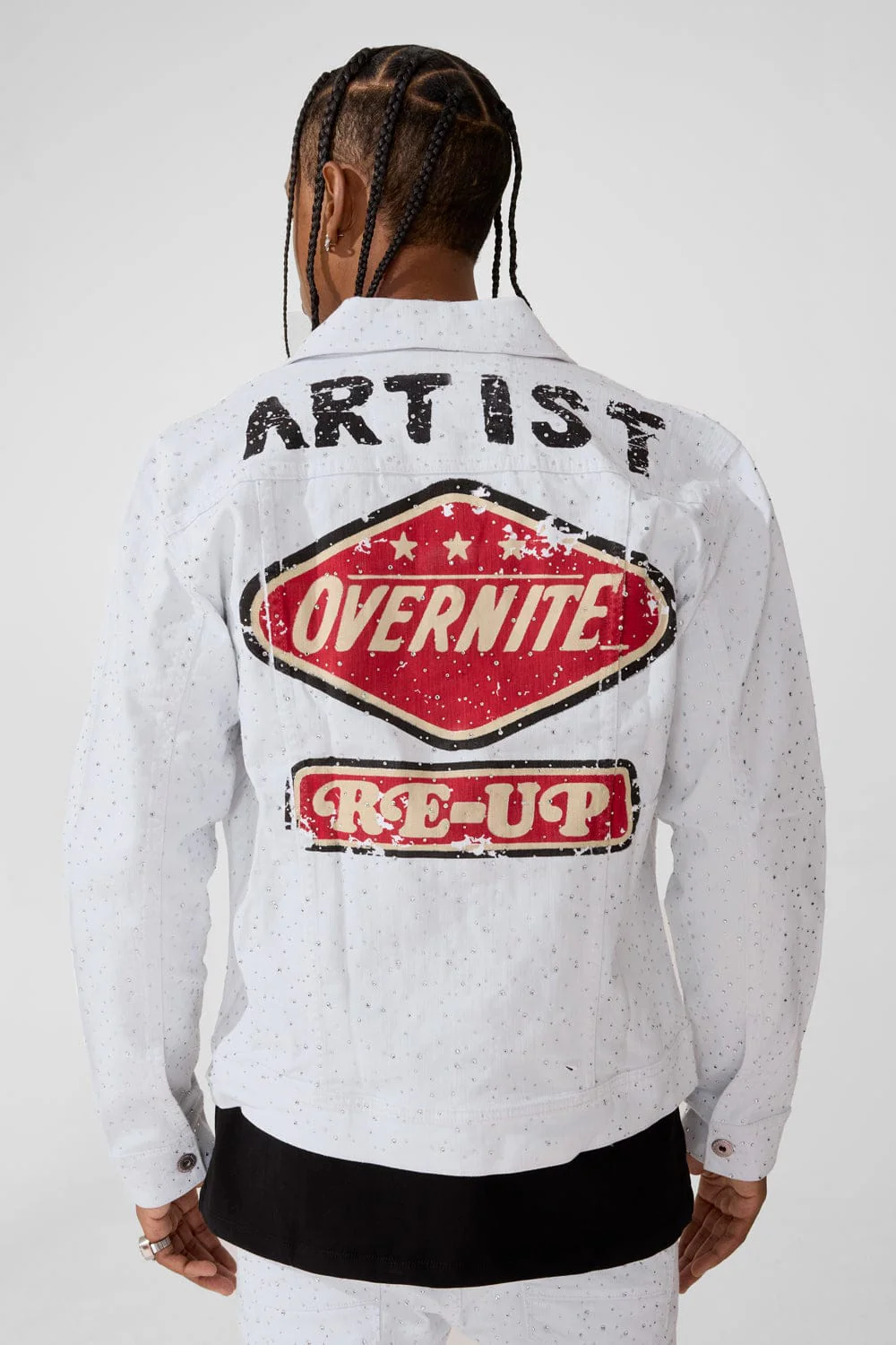 Local Dealer Trucker Jacket (White) - Image 4