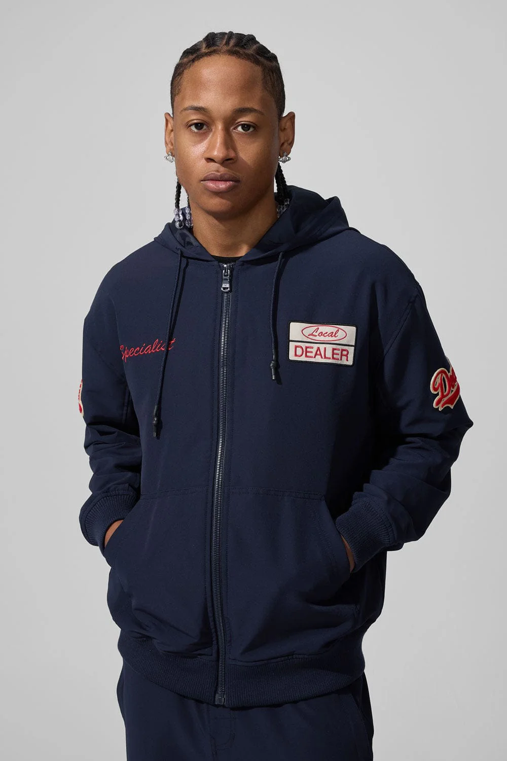 Local Dealer Zip Up Windbreaker - Image 42