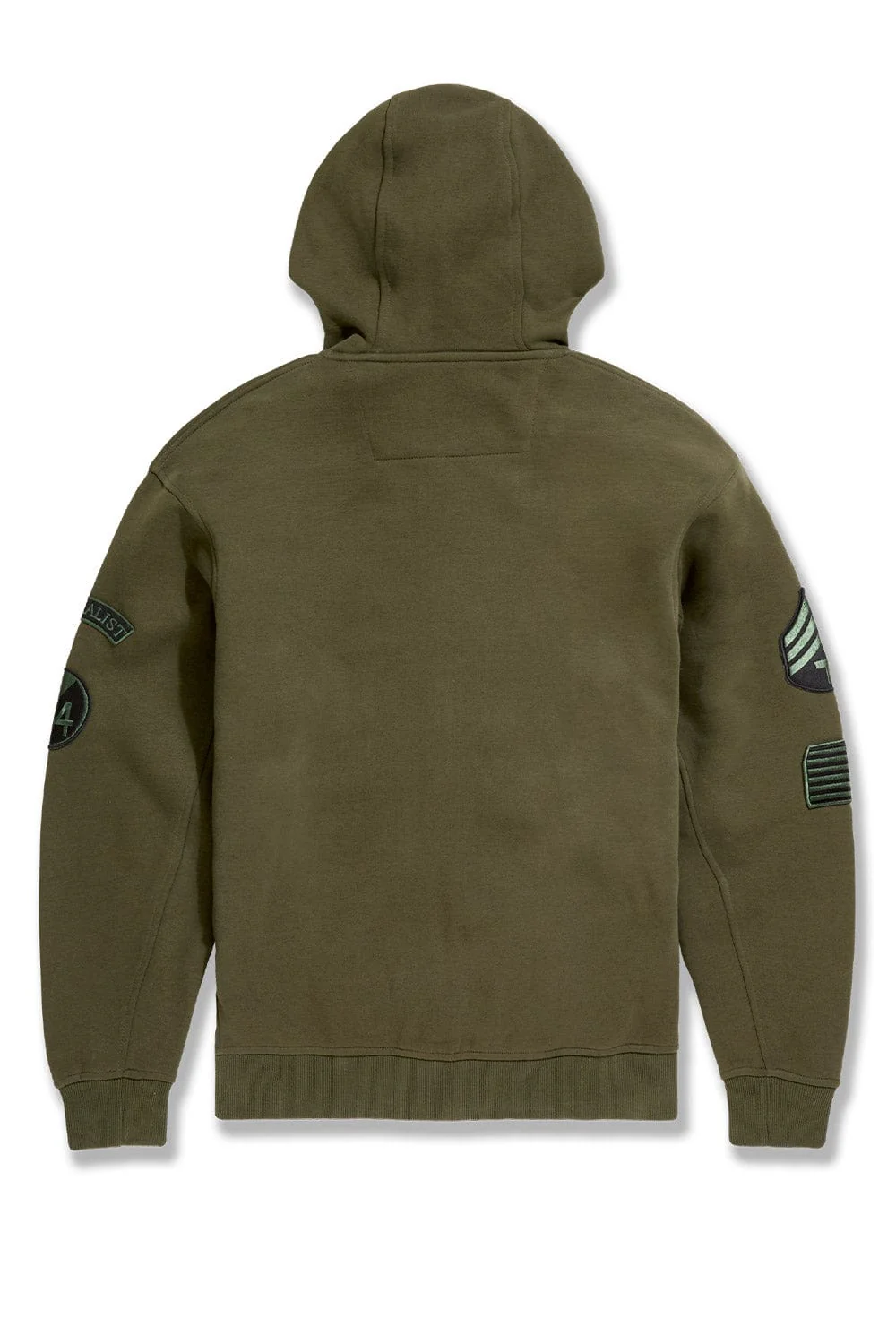 Prestige Tonal Zip Hoodie (Army Green) - Image 12