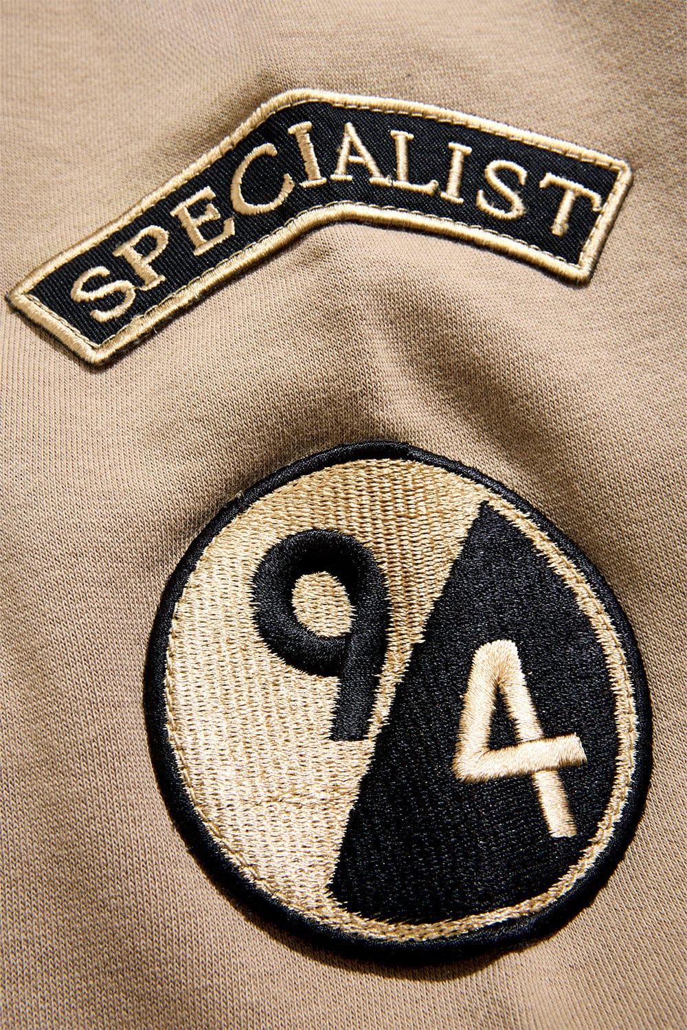 Prestige Tonal Zip Hoodie (Khaki) - Image 7