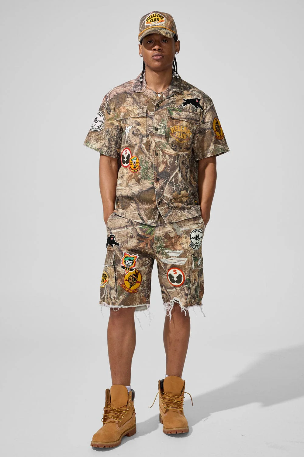 Retro - War Angel Cargo Shorts - Image 18