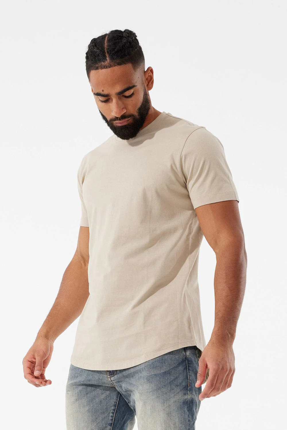 SCALLOP T-SHIRT 3 PACK (EARTH TONE) - Image 4