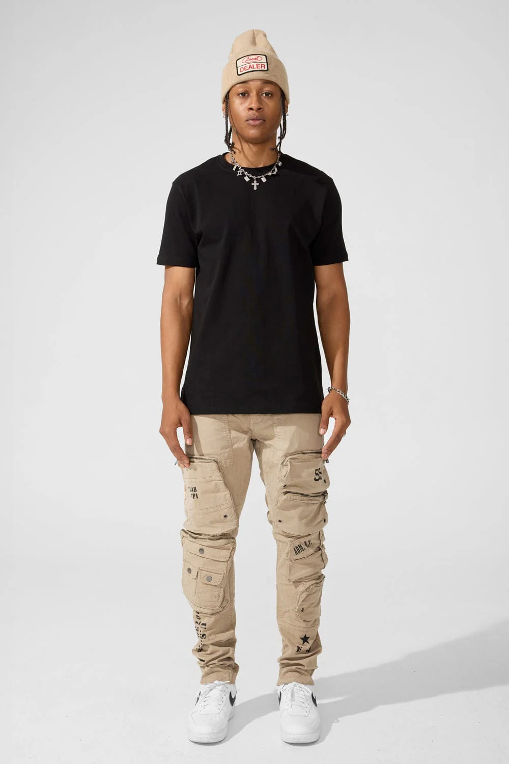 Sean - Infantry Division Cargo Pants (Khaki) - Image 3
