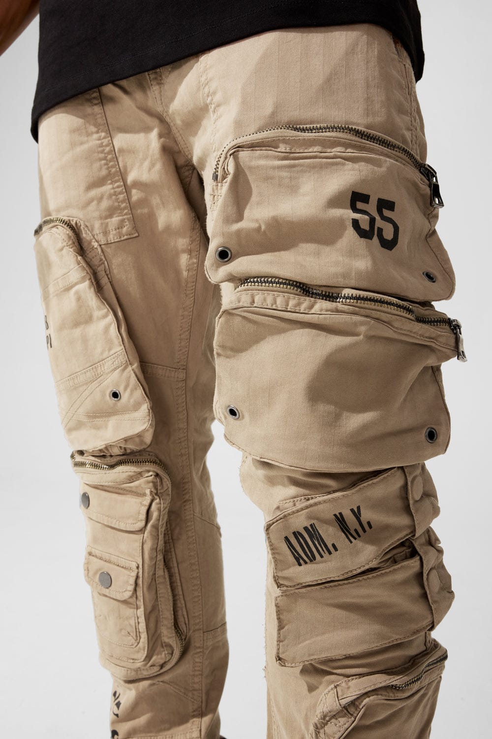 Sean - Infantry Division Cargo Pants (Khaki) - Image 4