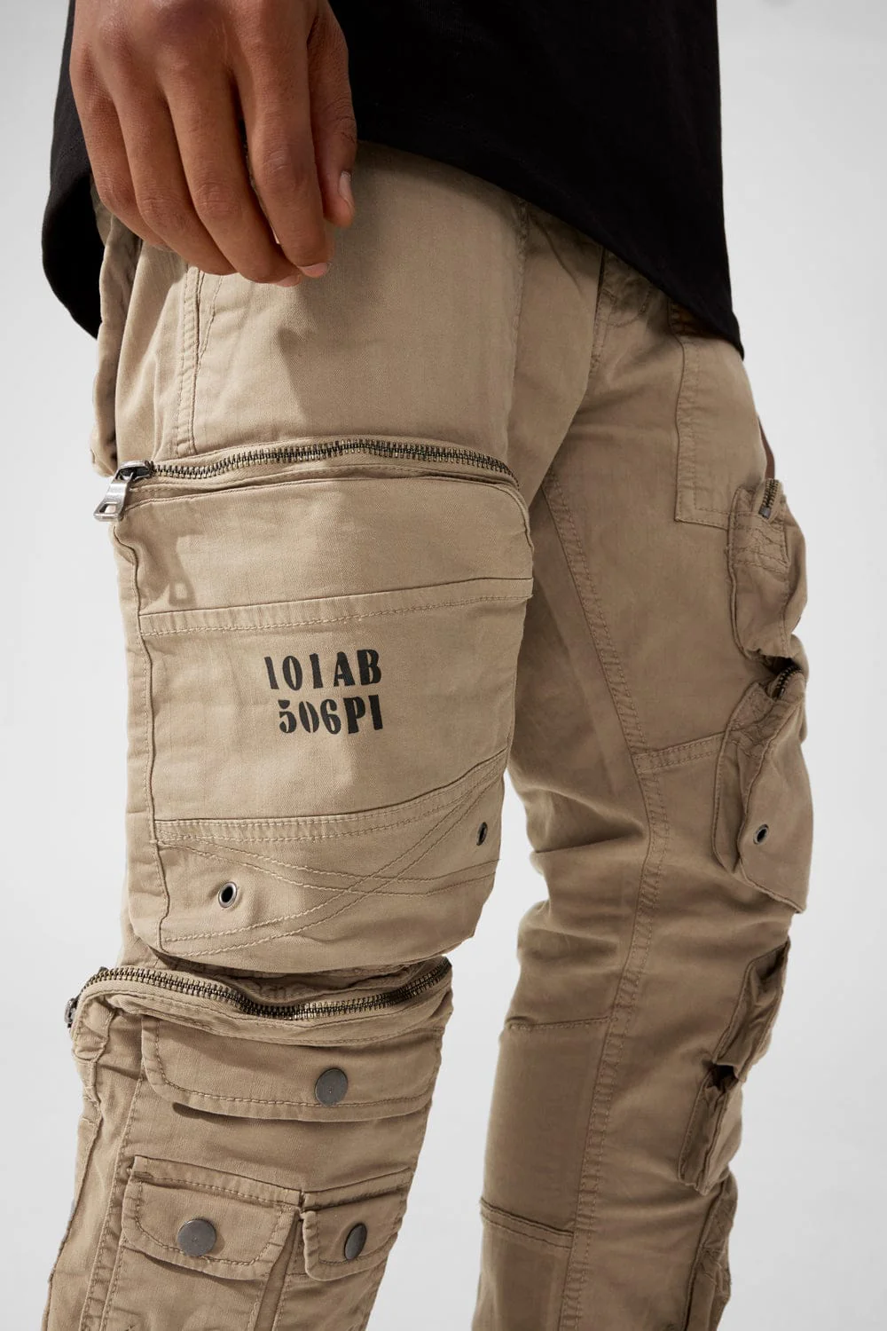 Sean - Infantry Division Cargo Pants (Khaki) - Image 5