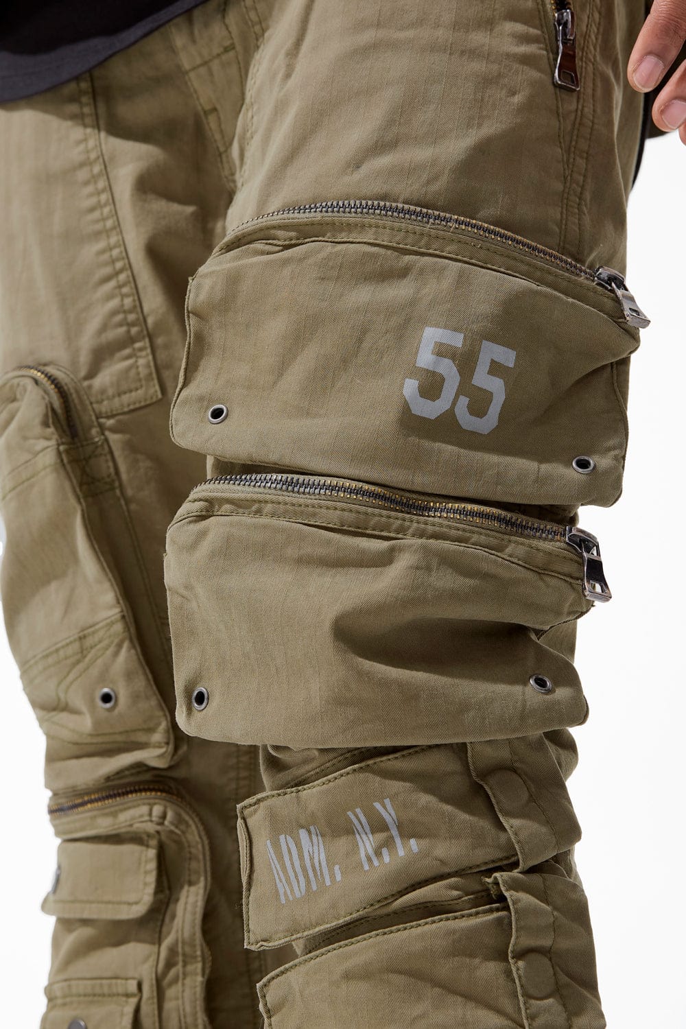 Sean - Infantry Division Cargo Pants (Olive) - Image 4