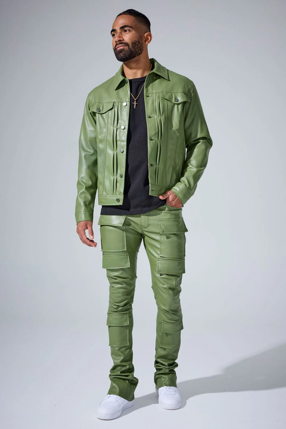Skinny Stacked Fit - Thriller Cargo Pants - Ross Stacked Collection - Image 11