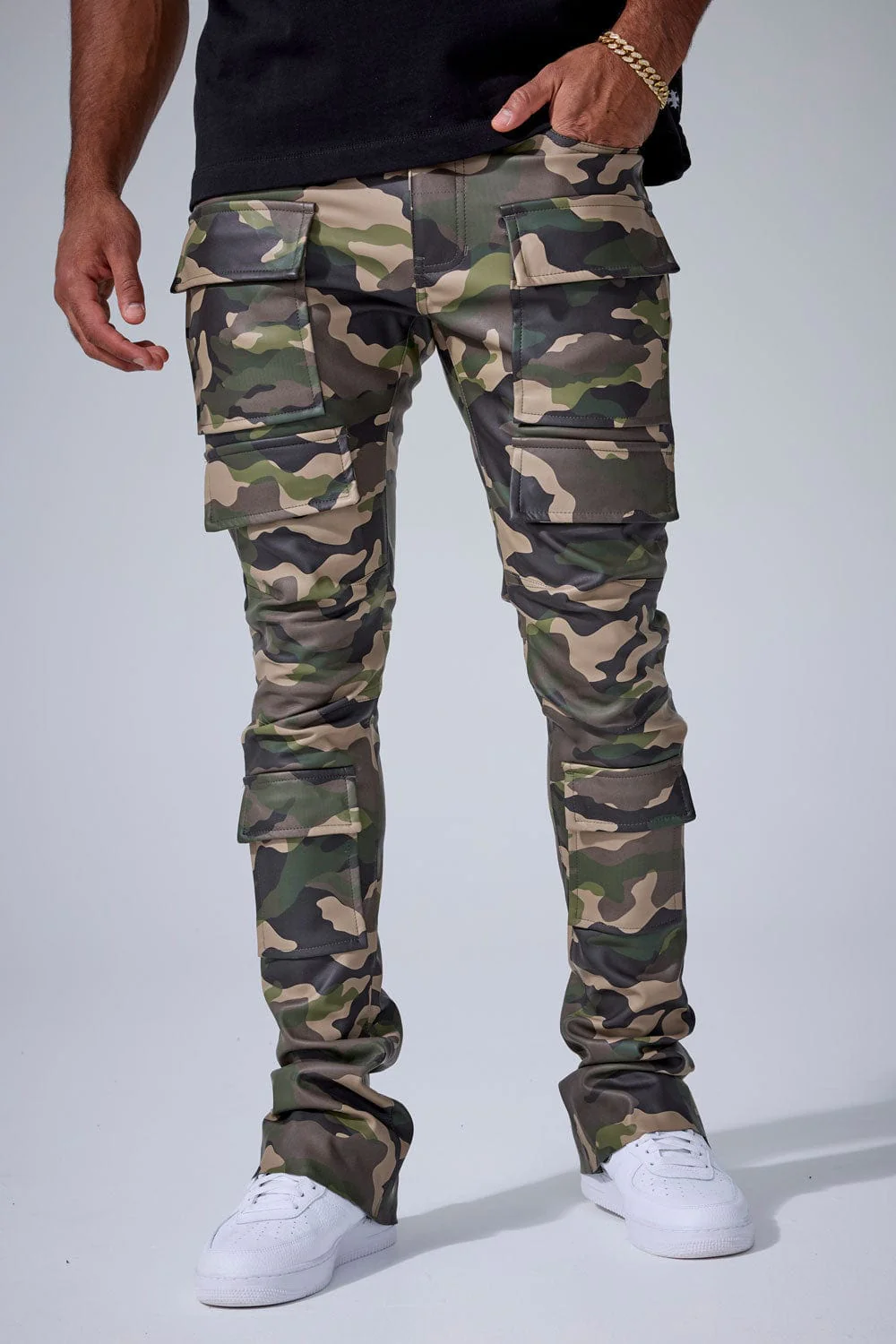 Skinny Stacked Fit - Thriller Cargo Pants - Ross Stacked Collection - Image 21