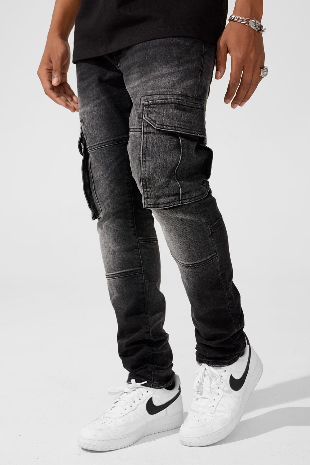 Slim Taper Cargo Denim 3 Pack - Image 4
