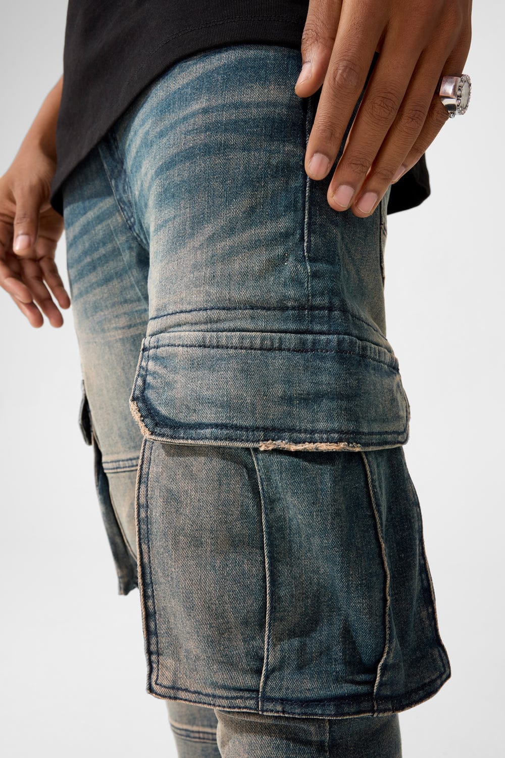 Slim Taper Fit - Bodhi Cargo Denim - Sean Collection - Image 8