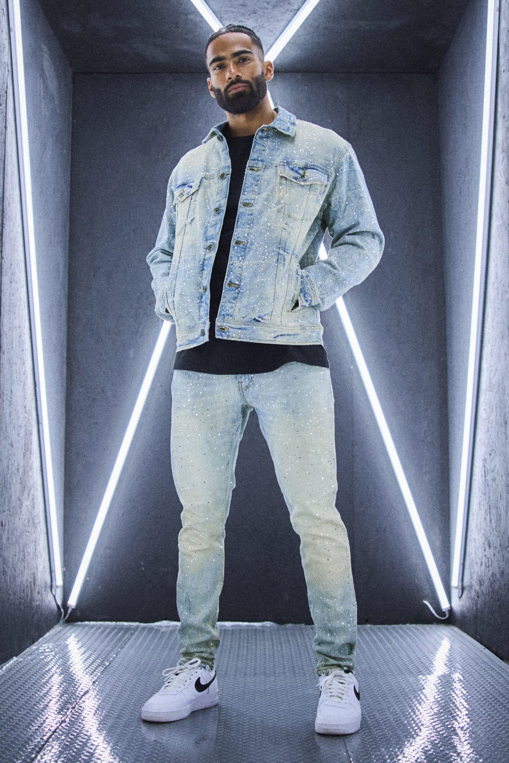 Super Skinny Fit - Magic City Denim (Iced Lager) - Martin Collection - Image 4