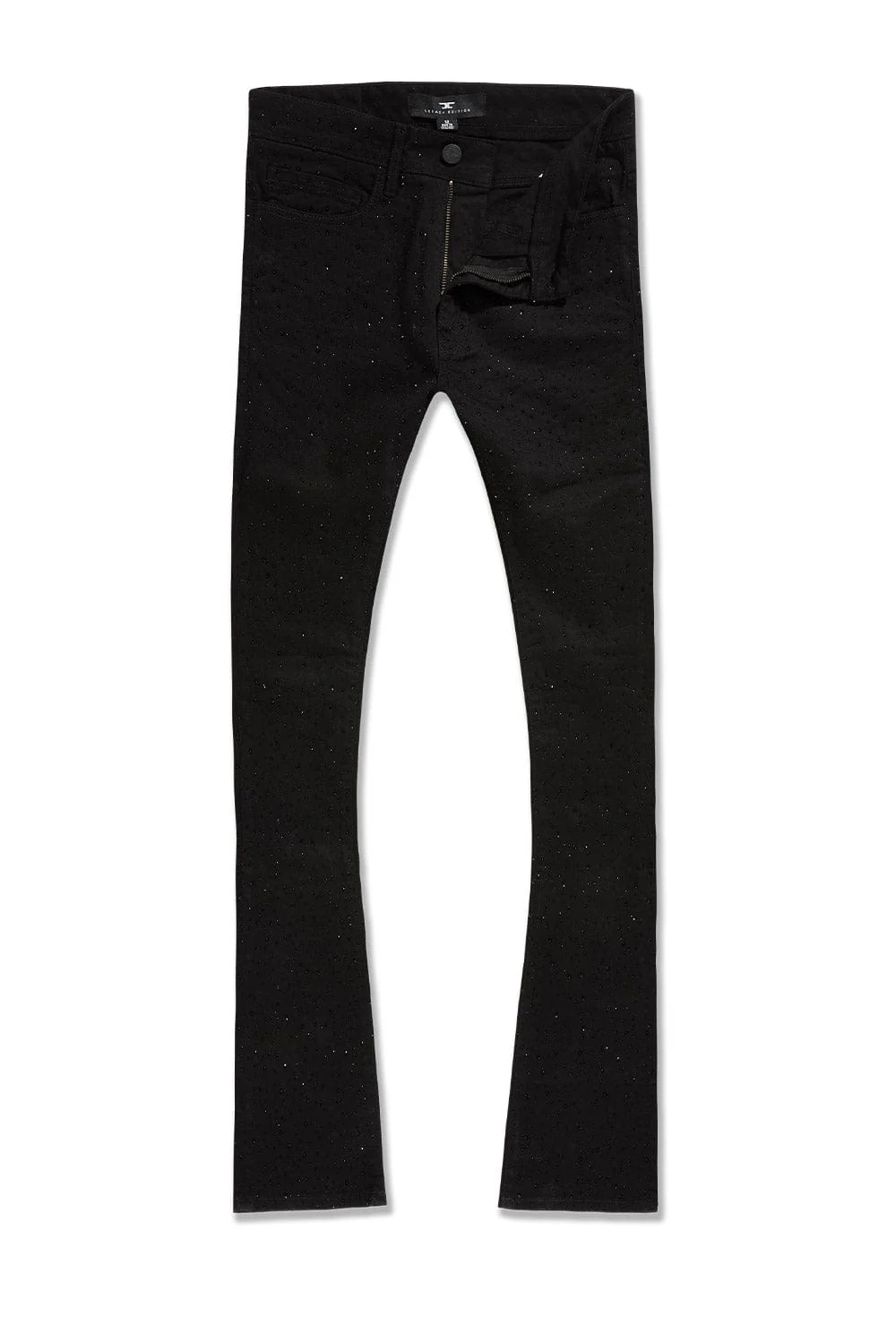 Super Skinny Stacked Fit - Local Dealer Denim - Martin Stacked Collection (Jet Black) - Image 5