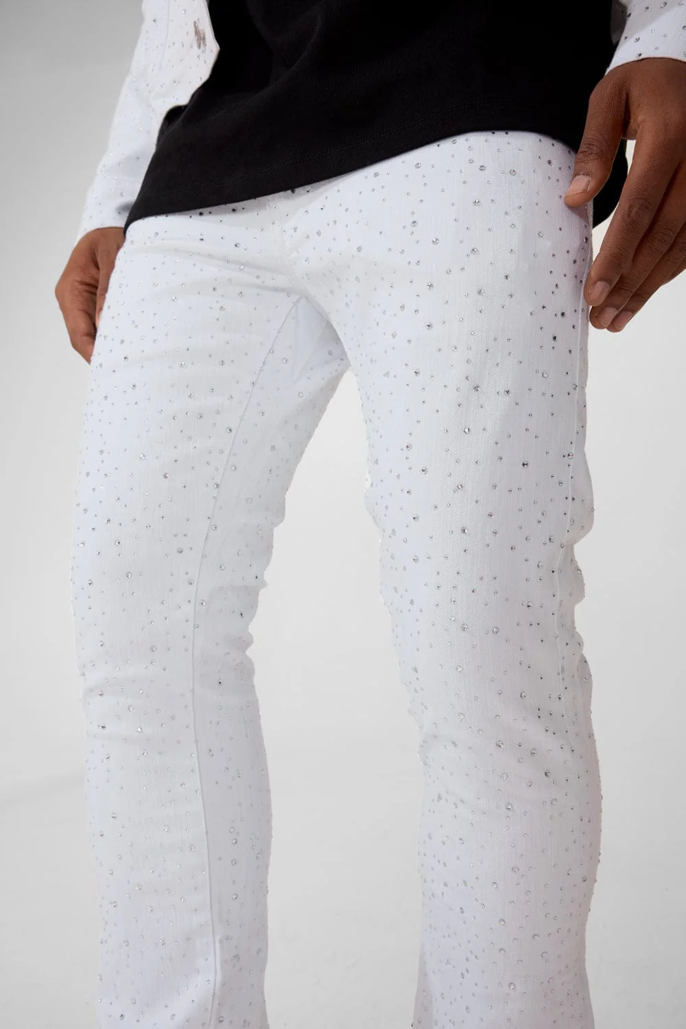 Super Skinny Stacked Fit - Local Dealer Denim - Martin Stacked Collection (White) - Image 4