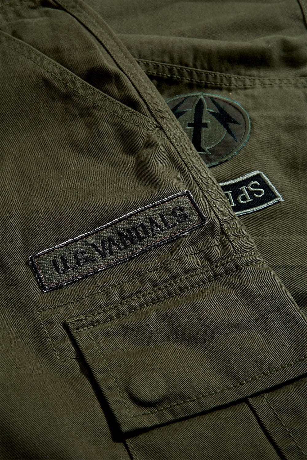 Xavier - Prestige Tonal Cargo Pants (Army Green) - Image 7