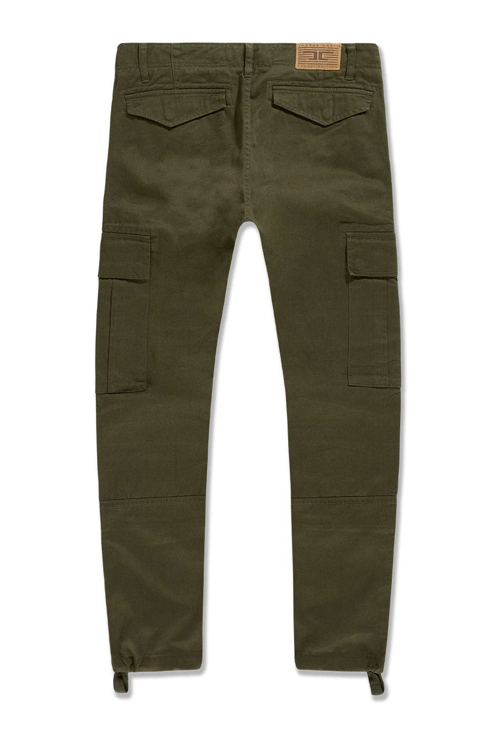 Xavier - Prestige Tonal Cargo Pants (Army Green) - Image 8