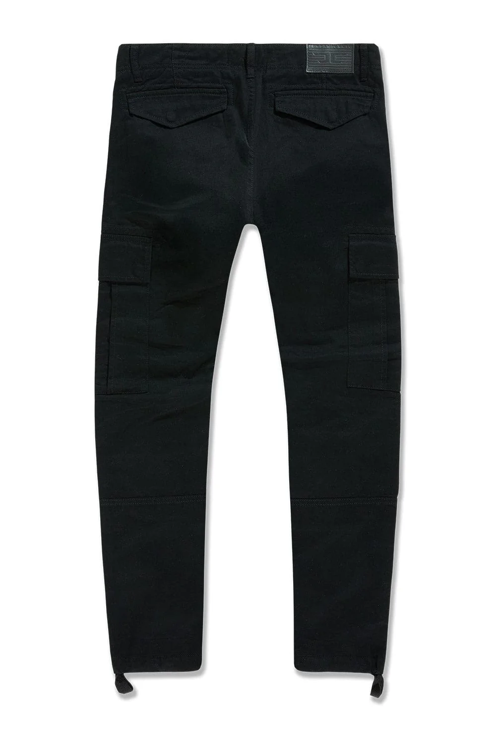 Xavier - Prestige Tonal Cargo Pants (Black) - Image 7