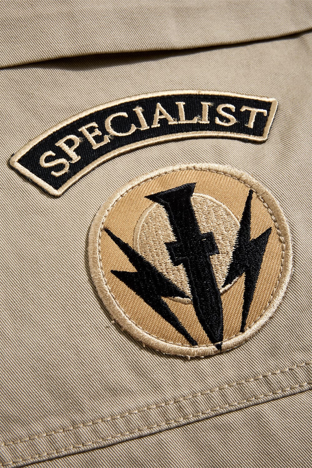 Xavier - Prestige Tonal Cargo Pants (Khaki) - Image 10
