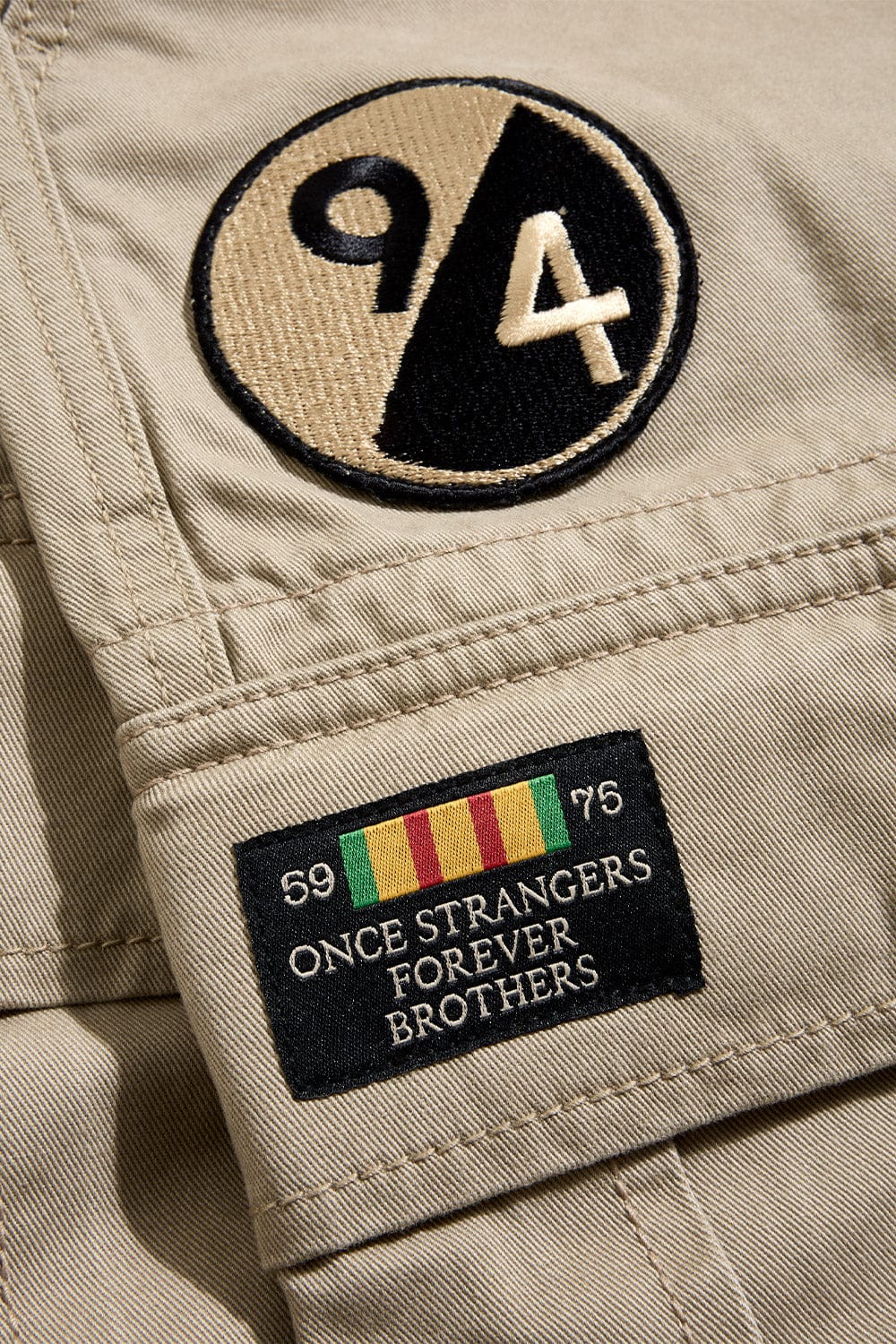 Xavier - Prestige Tonal Cargo Pants (Khaki) - Image 7