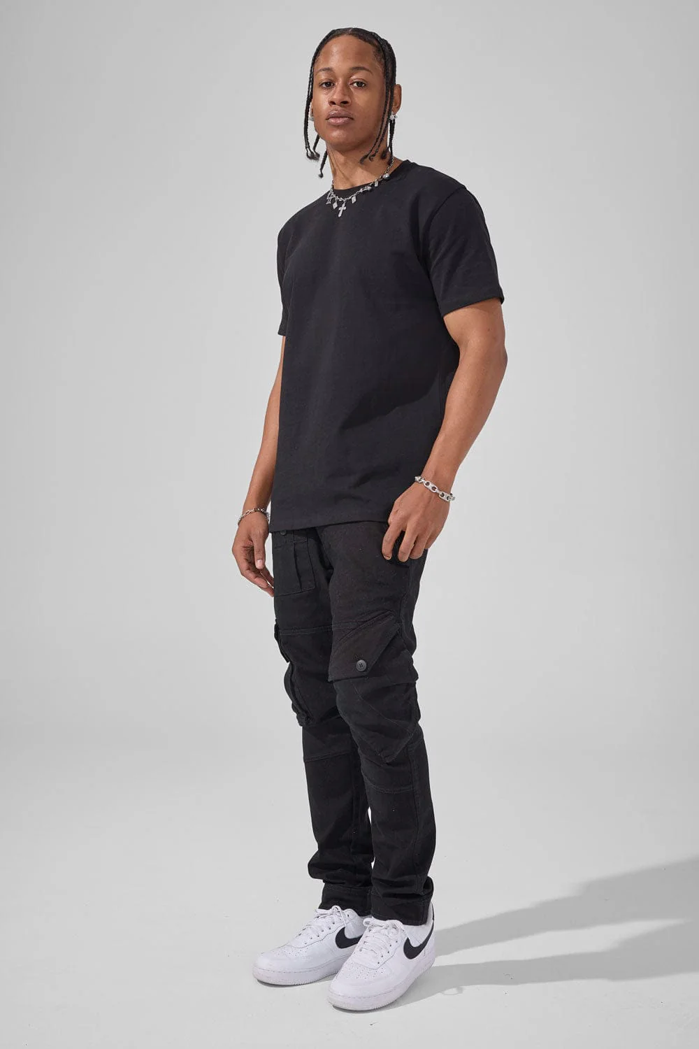Xavier - Trailblazer Cargo Pants (Jet Black) - Image 4