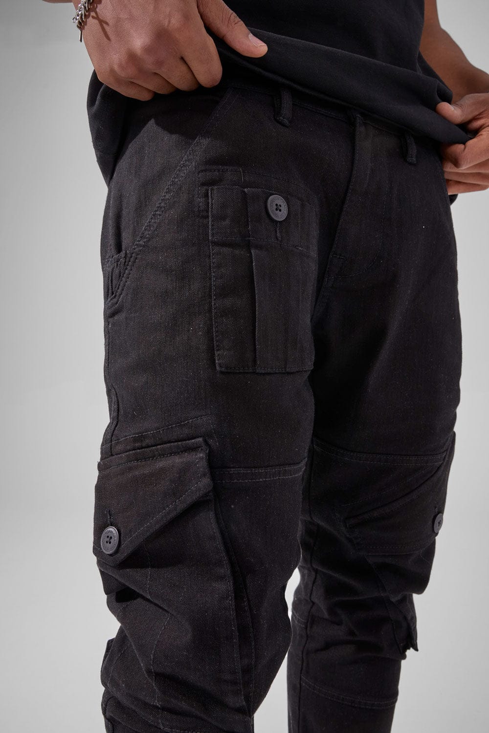 Xavier - Trailblazer Cargo Pants (Jet Black) - Image 5